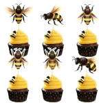 Décor abeille pour gâteau