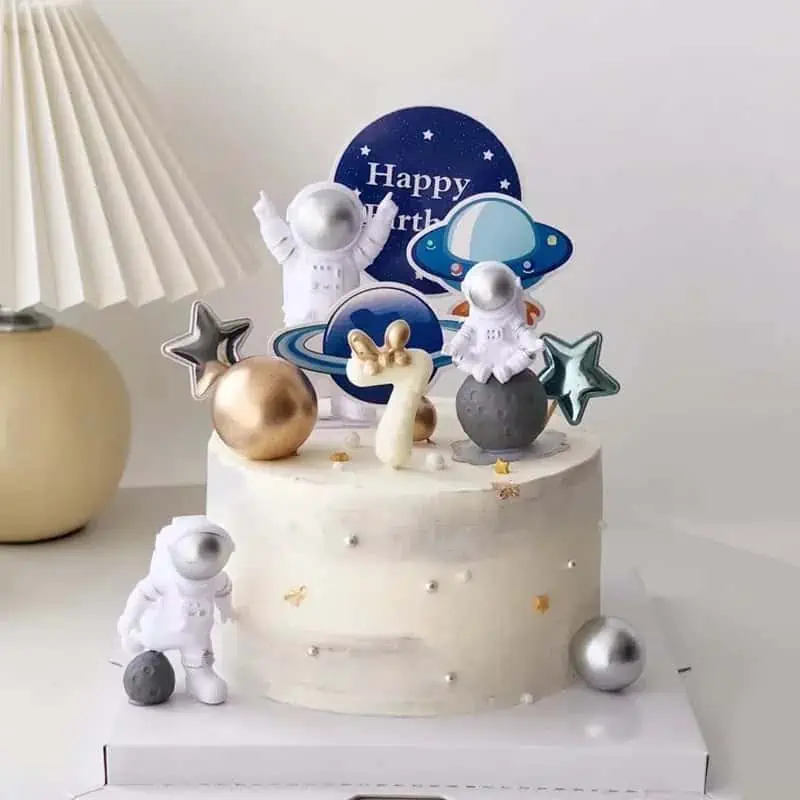 Décoration de gâteau La Magie de Noël étoiles